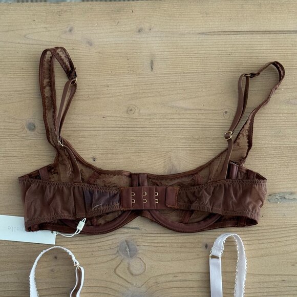 NWT Journelle Romy Demi Bra. Size 34B. Color Pecan - Picture 7 of 8